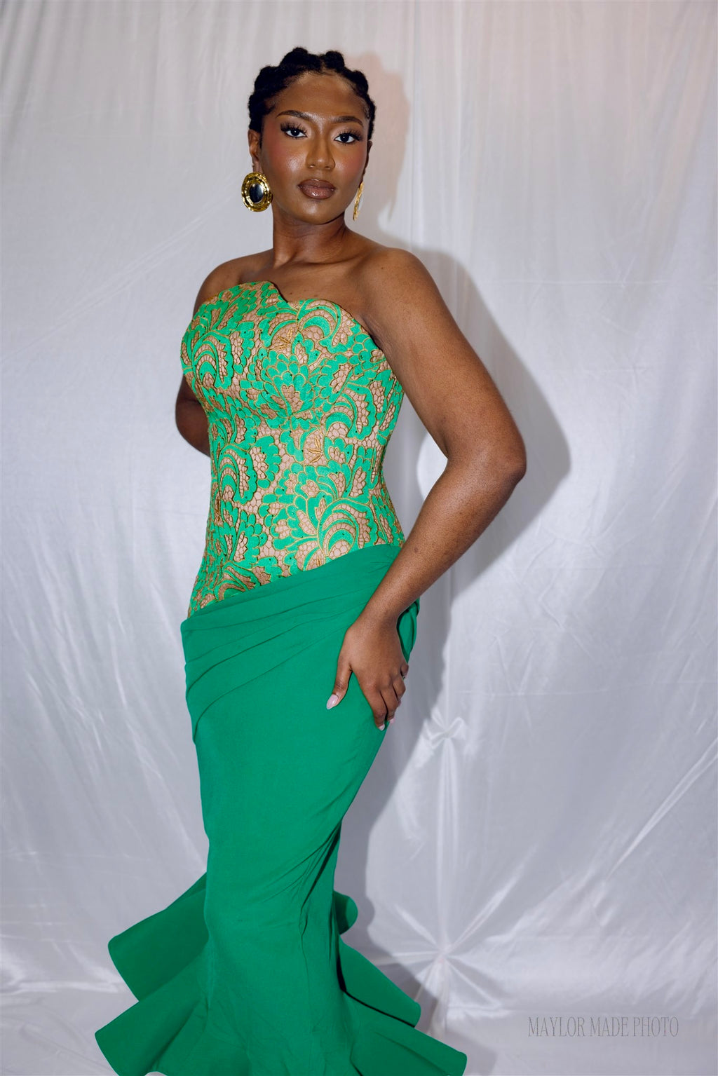 Sculpted Ivy Dress