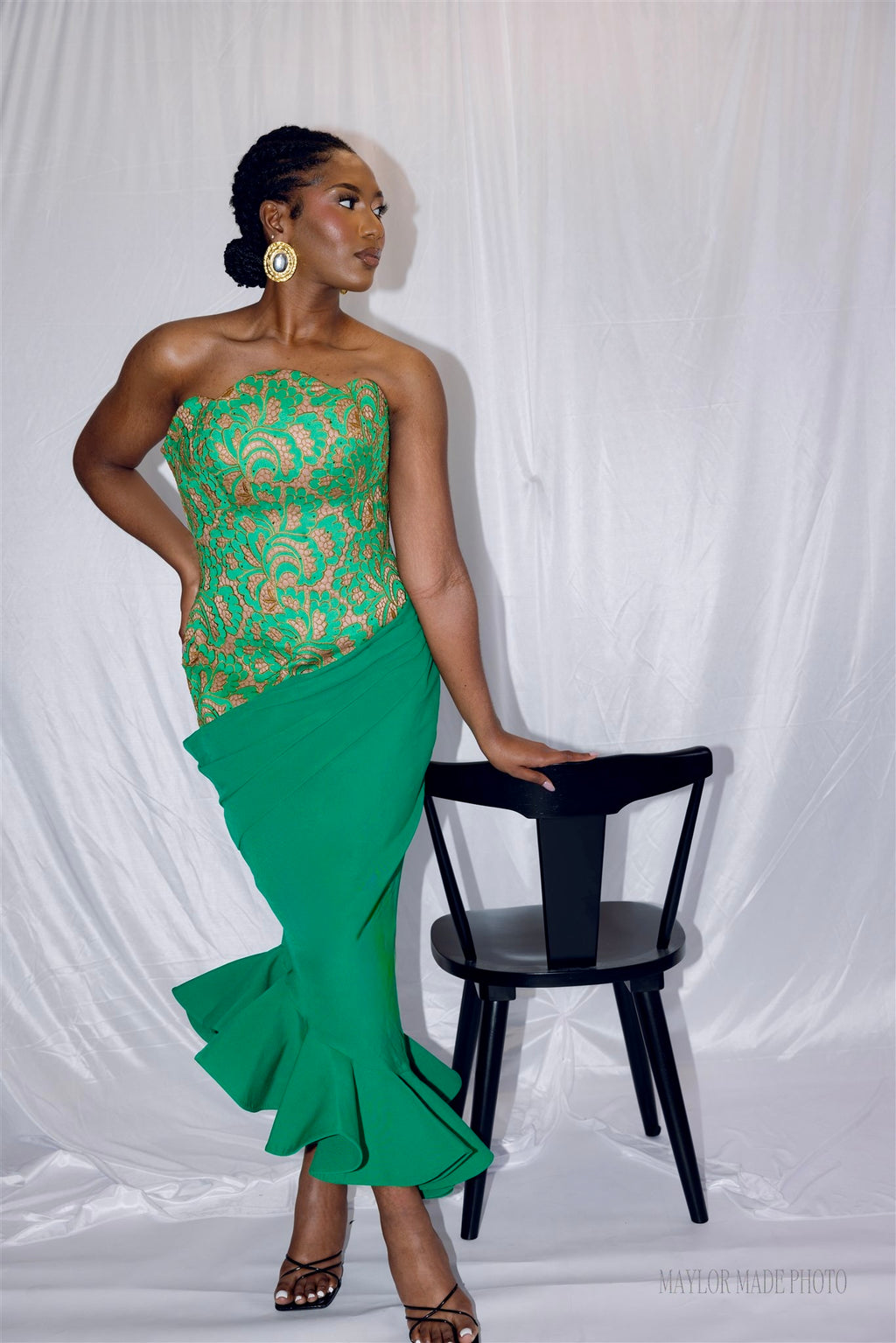 Sculpted Ivy Dress
