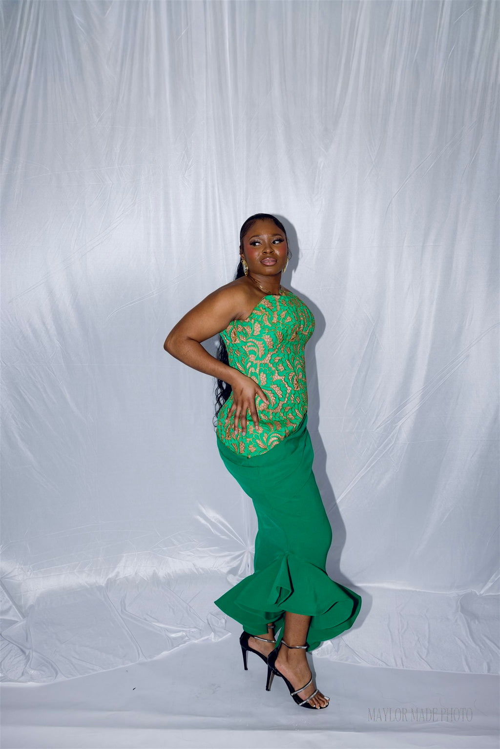 Sculpted Ivy Dress