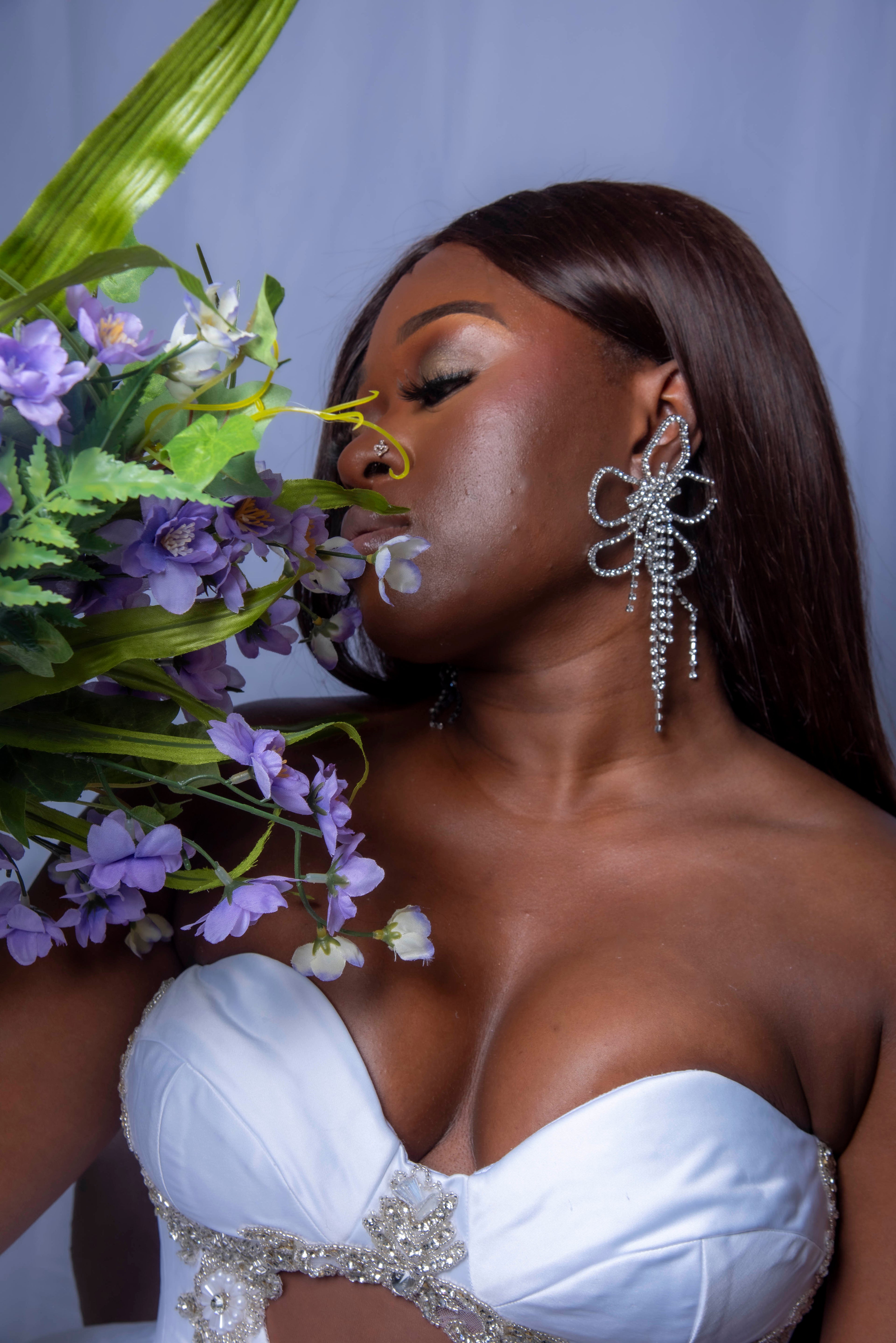 Enchanting Blossoms Earring