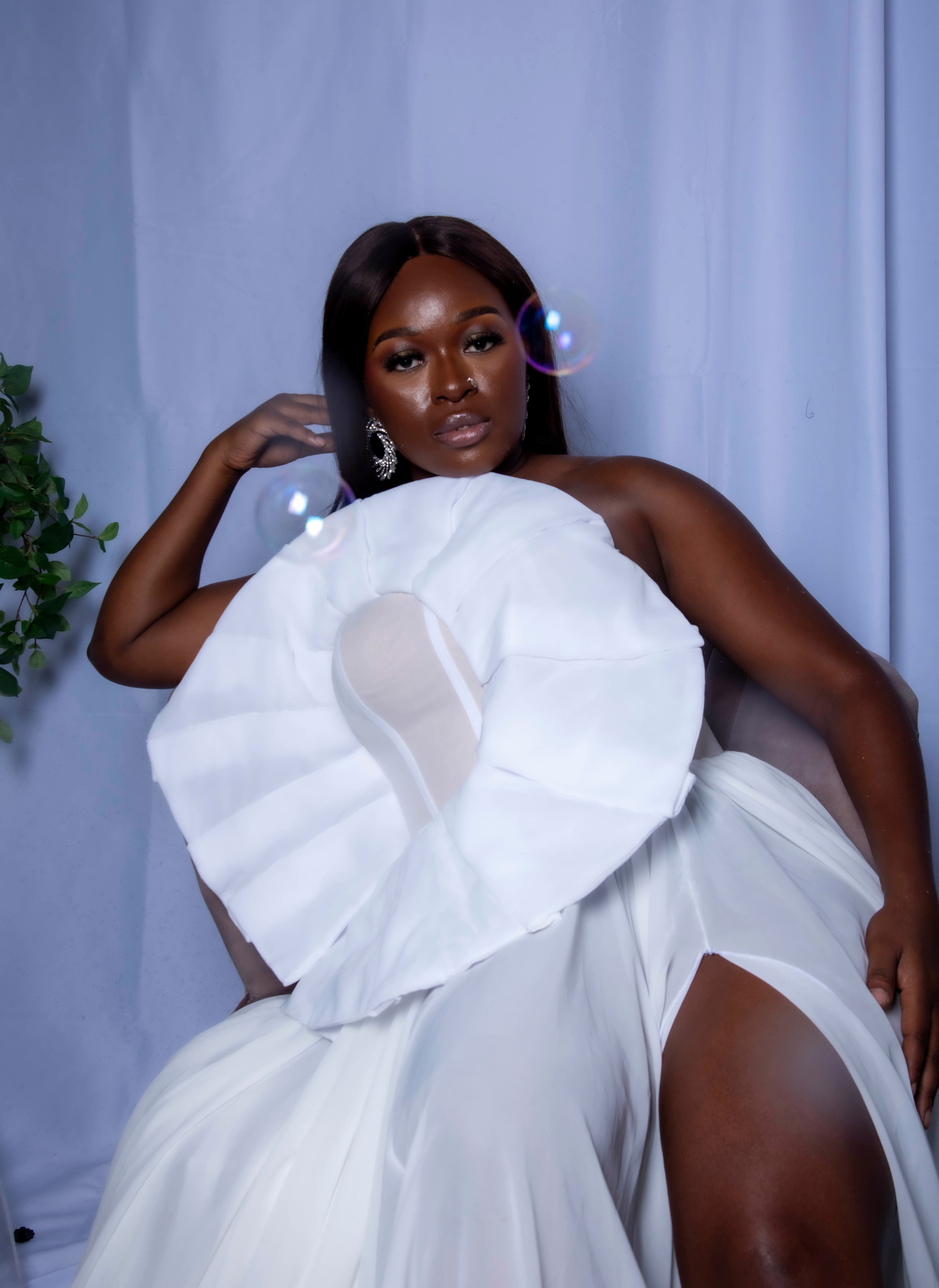 Hard Celestial Bridal Robe