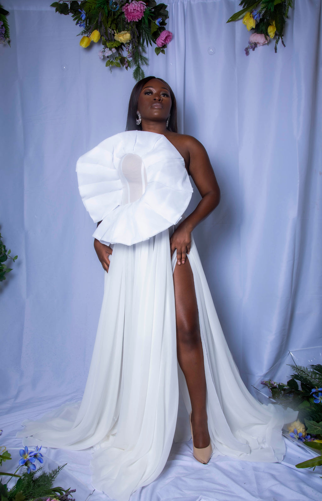 Hard Celestial Bridal Robe