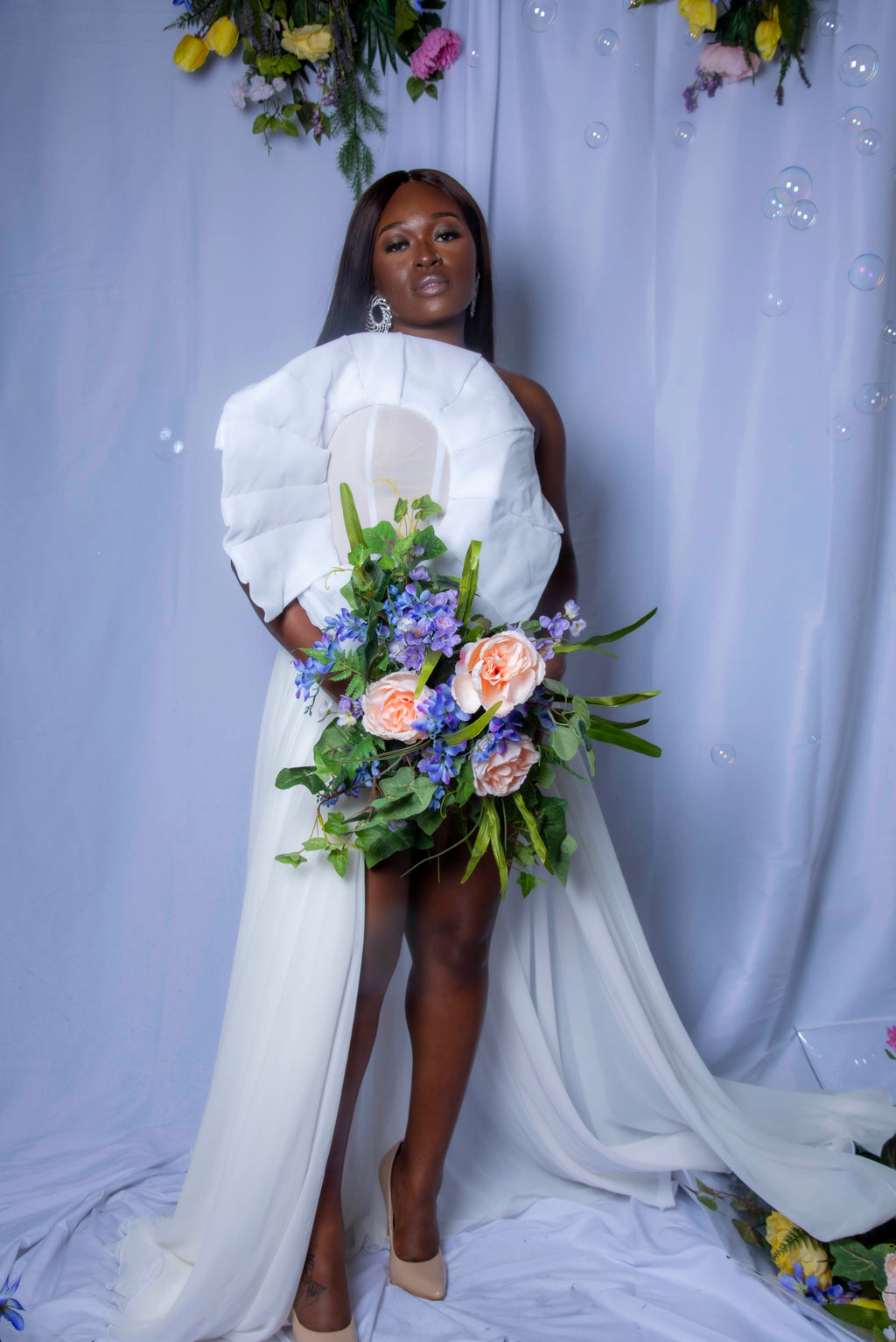 Hard Celestial Bridal Robe