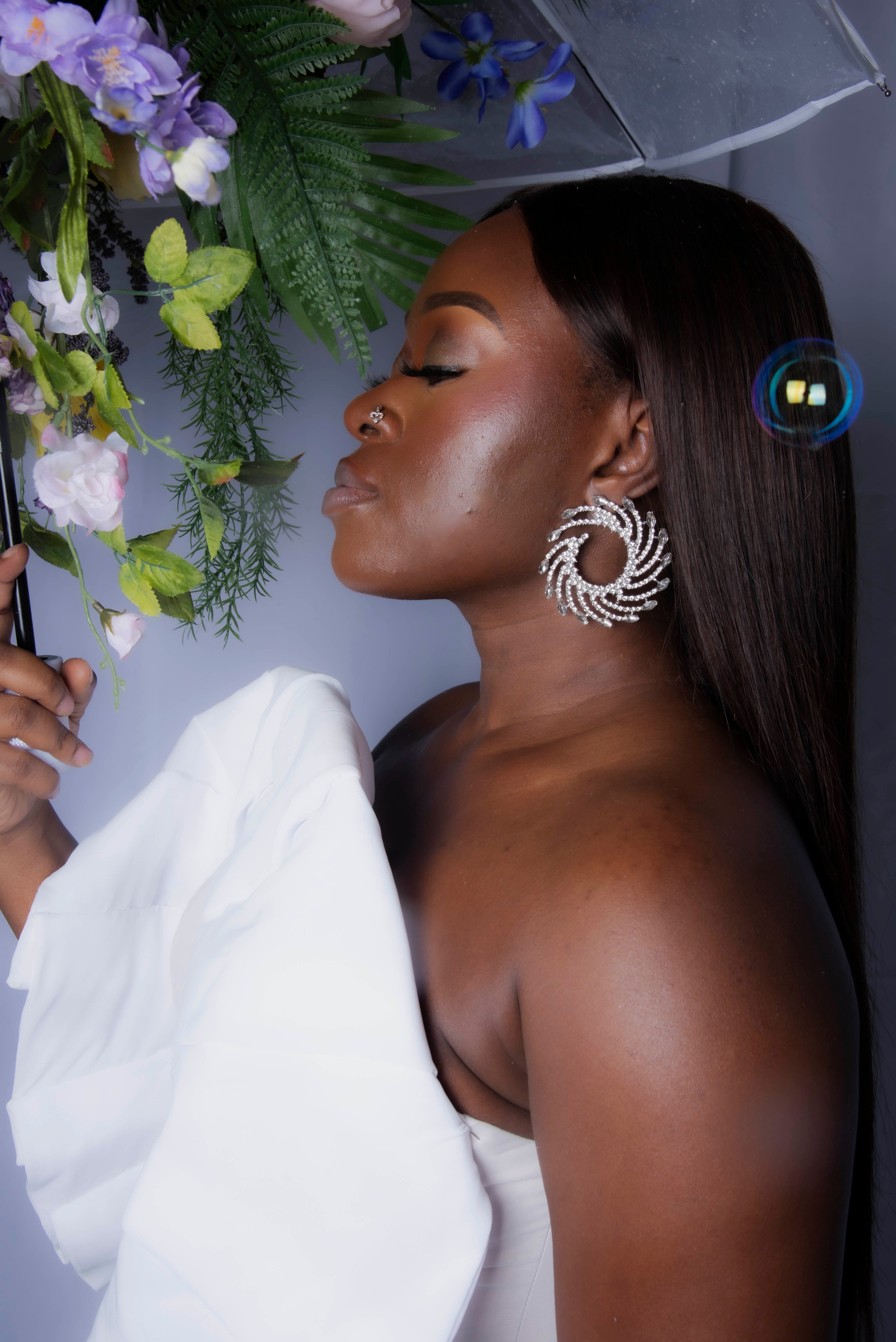 Solar Bloom Earring
