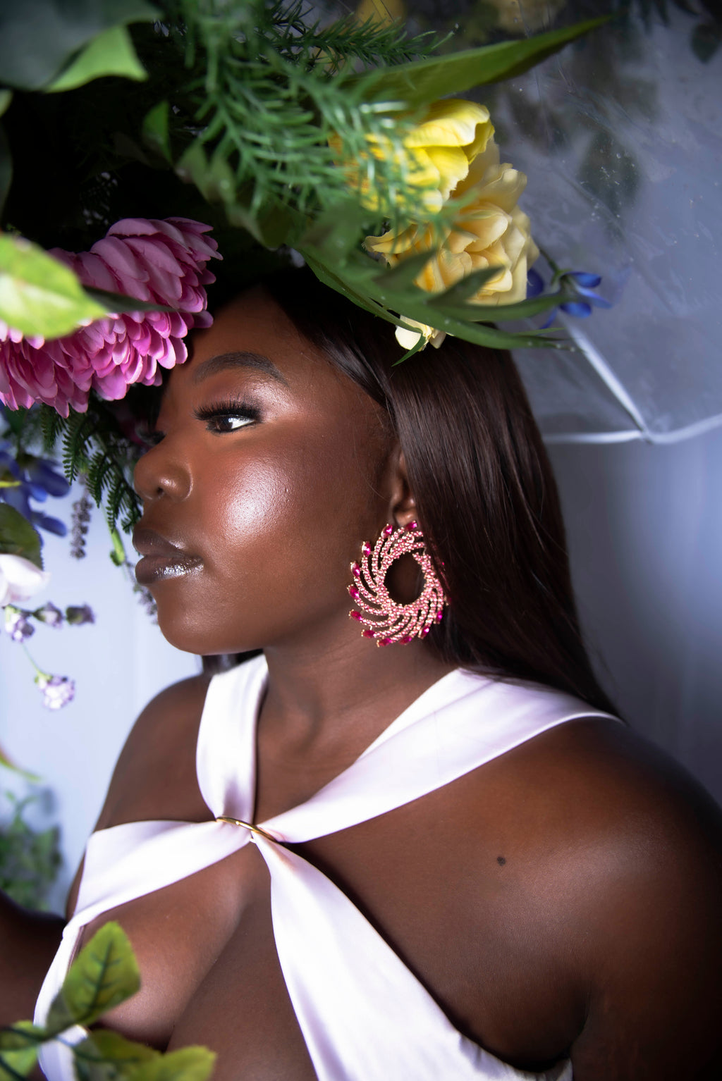 Solar Bloom Earring