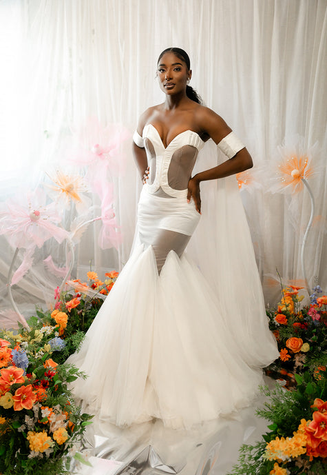 Valkyrie Bloom Bridal Robe
