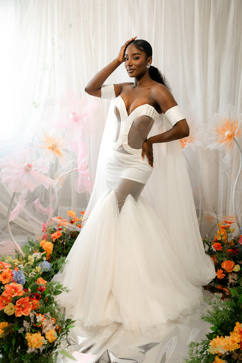 Valkyrie Bloom Bridal Robe