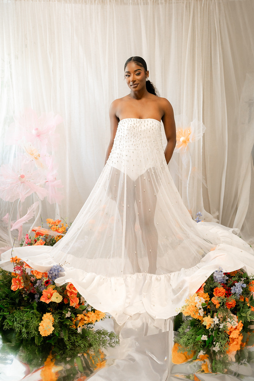 Wicked Whisper Bridal Robe