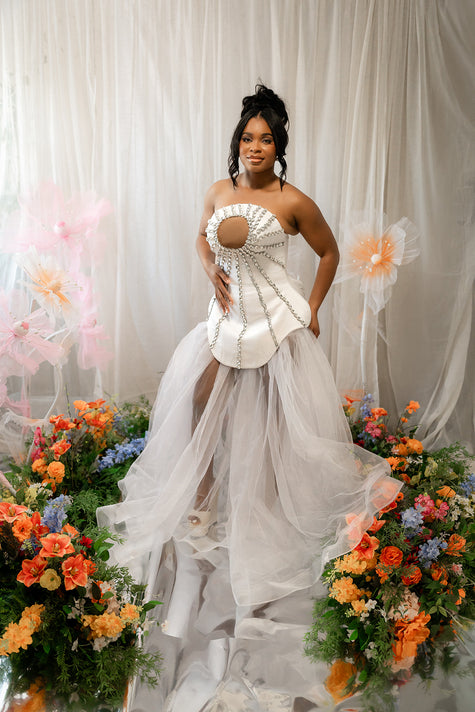 Solar Flare Bridal Robe