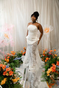 Diamond Dagger Bridal Robe