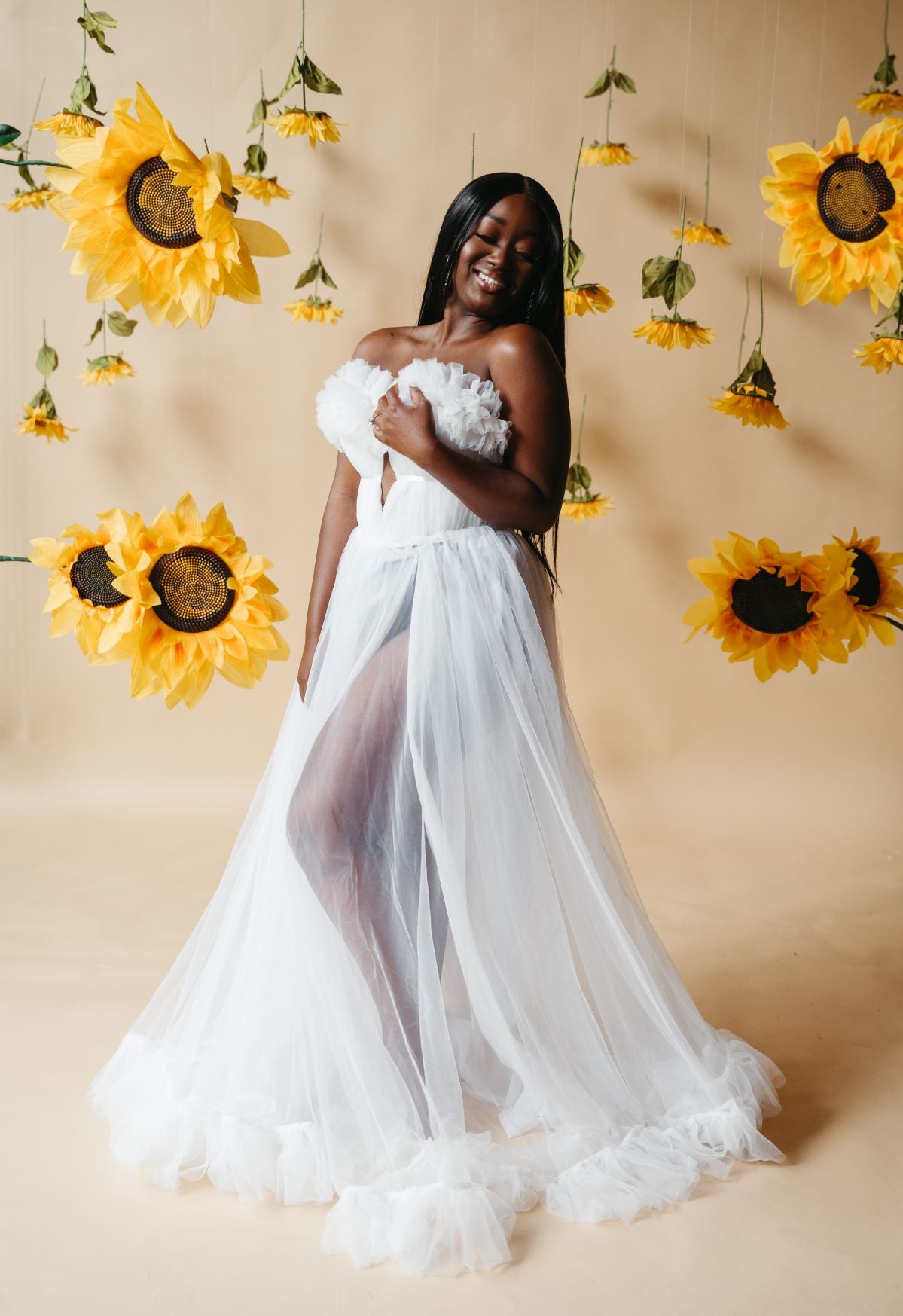 Plus size deals wedding robe