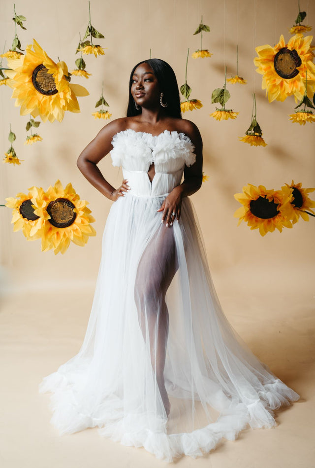 The Pure Bridal Robe